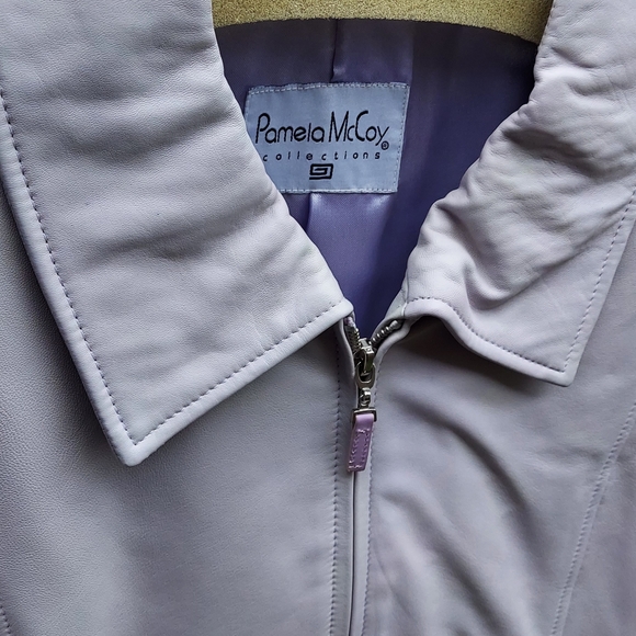 COPY - Lamb Leather scuba jacket - Picture 5 of 8